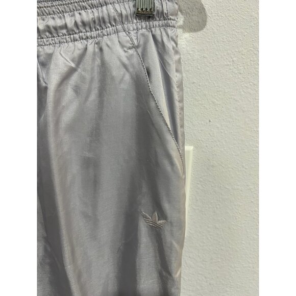 Vintage Adidas Tracksuit Silver Sz Small Zip Front Jacket Pull On Joggers Sporty - Picture 11 of 16